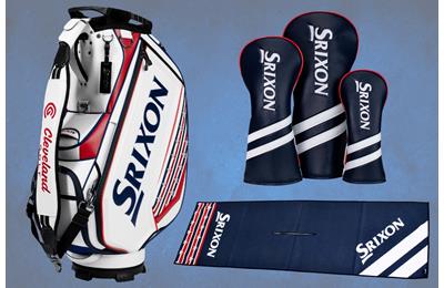 One lucky golf fan will win Srixon's Major Staff Bag, Headcovers, and Towel.