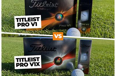 Robot Golf Balls Test: Titleist Pro V1 vs Titleist Pro V1x