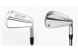 The backs of the Kirkland Signature and TaylorMade P790 irons