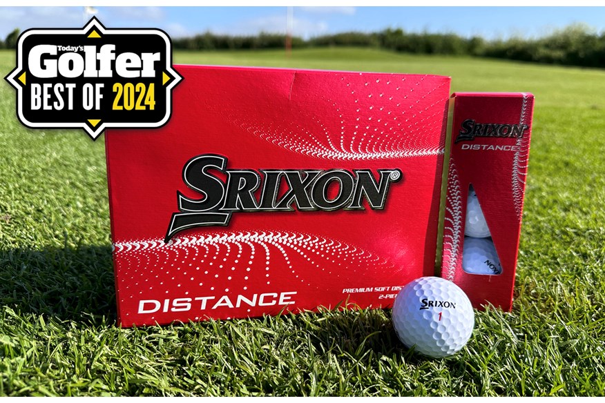 The Srixon Distance with a Today's Golfers Best of 2024 badge