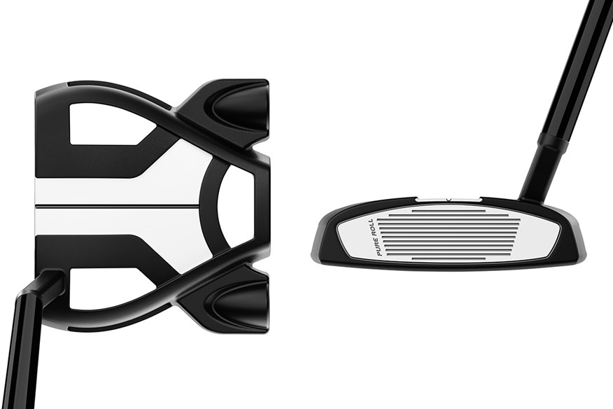 TaylorMade Spider Tour Black Series Top and Face designs