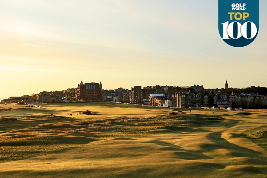 The Old Course at St Andrews is No.1 in Golf World's Top 100 Scottish courses.